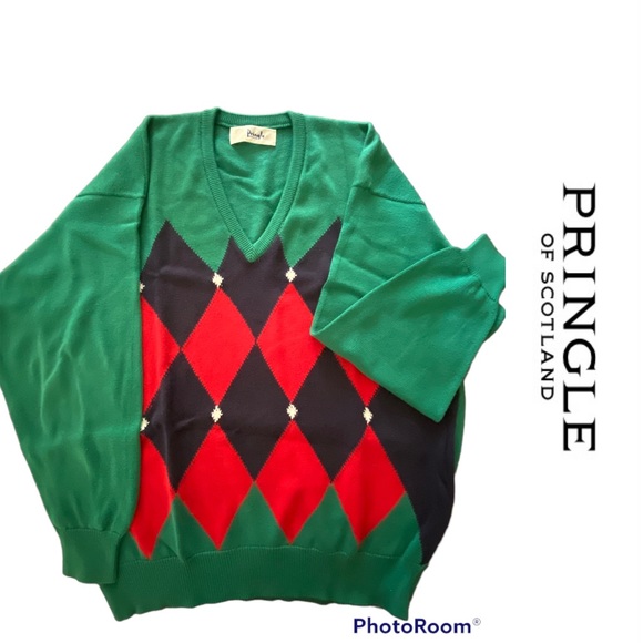 Pringle of Scotland Other - Pringle of Scotland V-Neck Sweater - Large